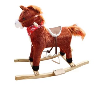 WOODEN ROCKING CR003