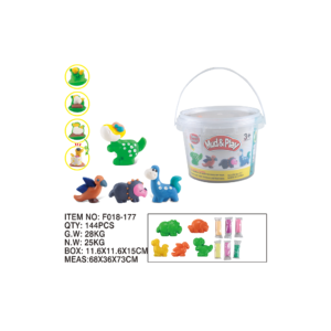 Mud & Play Clay Dinosaur Plus Small