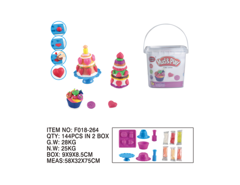 Mud & Play Clay Ice Cream Small