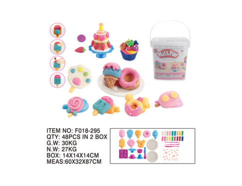 Mud & Play Clay Donut Large