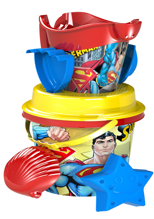 Superman Licensed Mid-Size Bucket Set